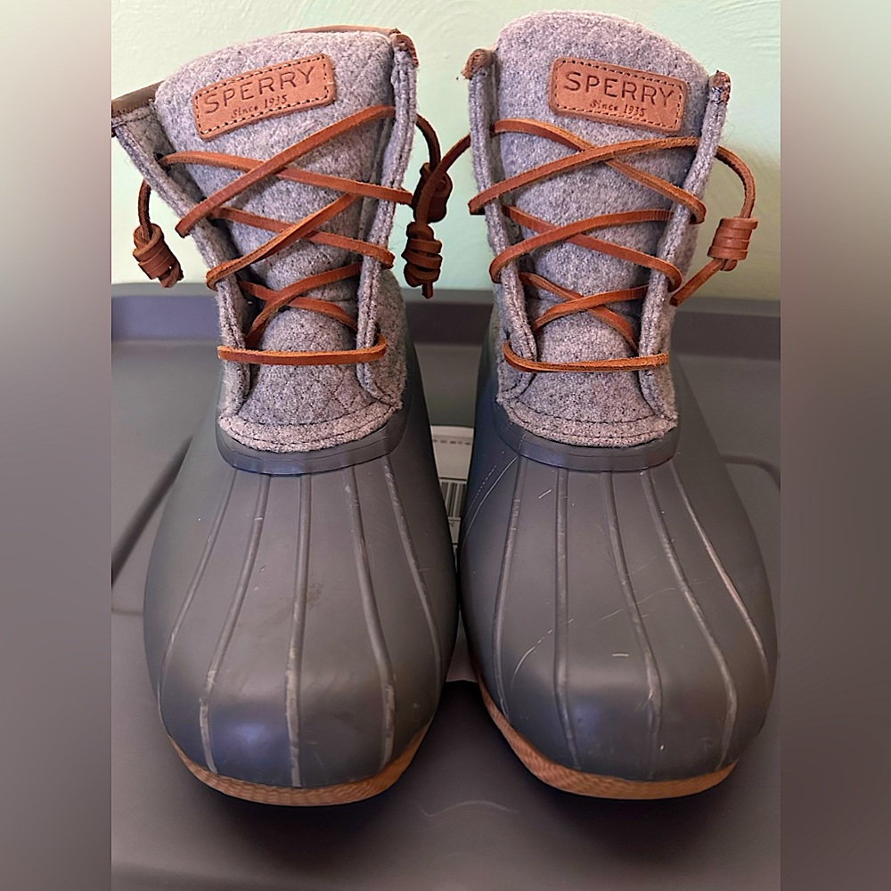 Sperry Women’s Wool Embossed Duck Boots